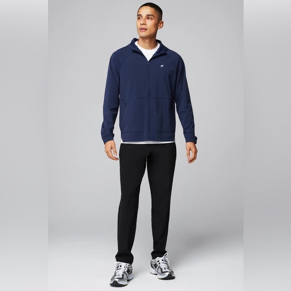 Fabletics Men’s The One Jacket - Deep Navy - Picture 3 of 10